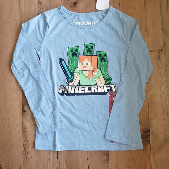 Mojang Other - Girls Kids Minecraft Long Sleeve T-shirt
